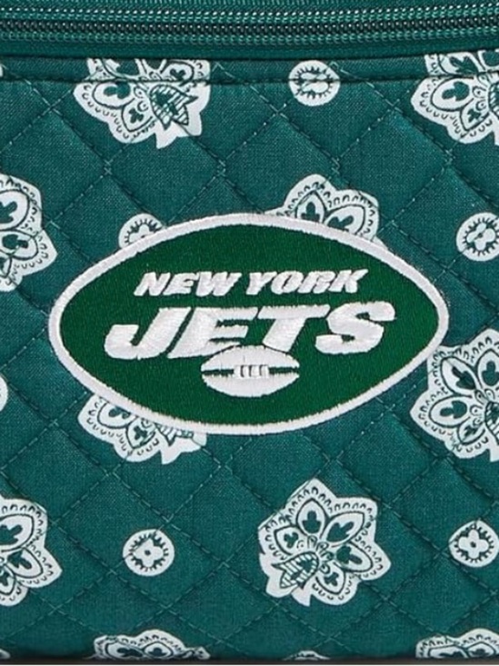 Vera Bradley Handbags - VERA BRADLEY NEW YORK JETS ZIP QUILTED WALLET!!!! New!